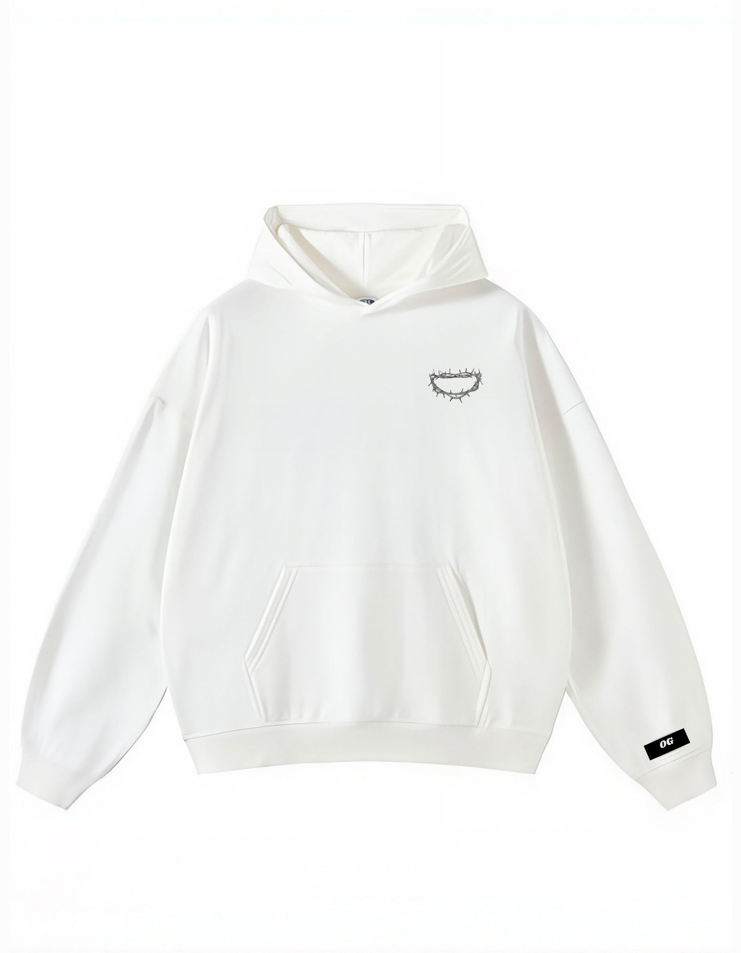 White Kendrick Lamar Hoodie