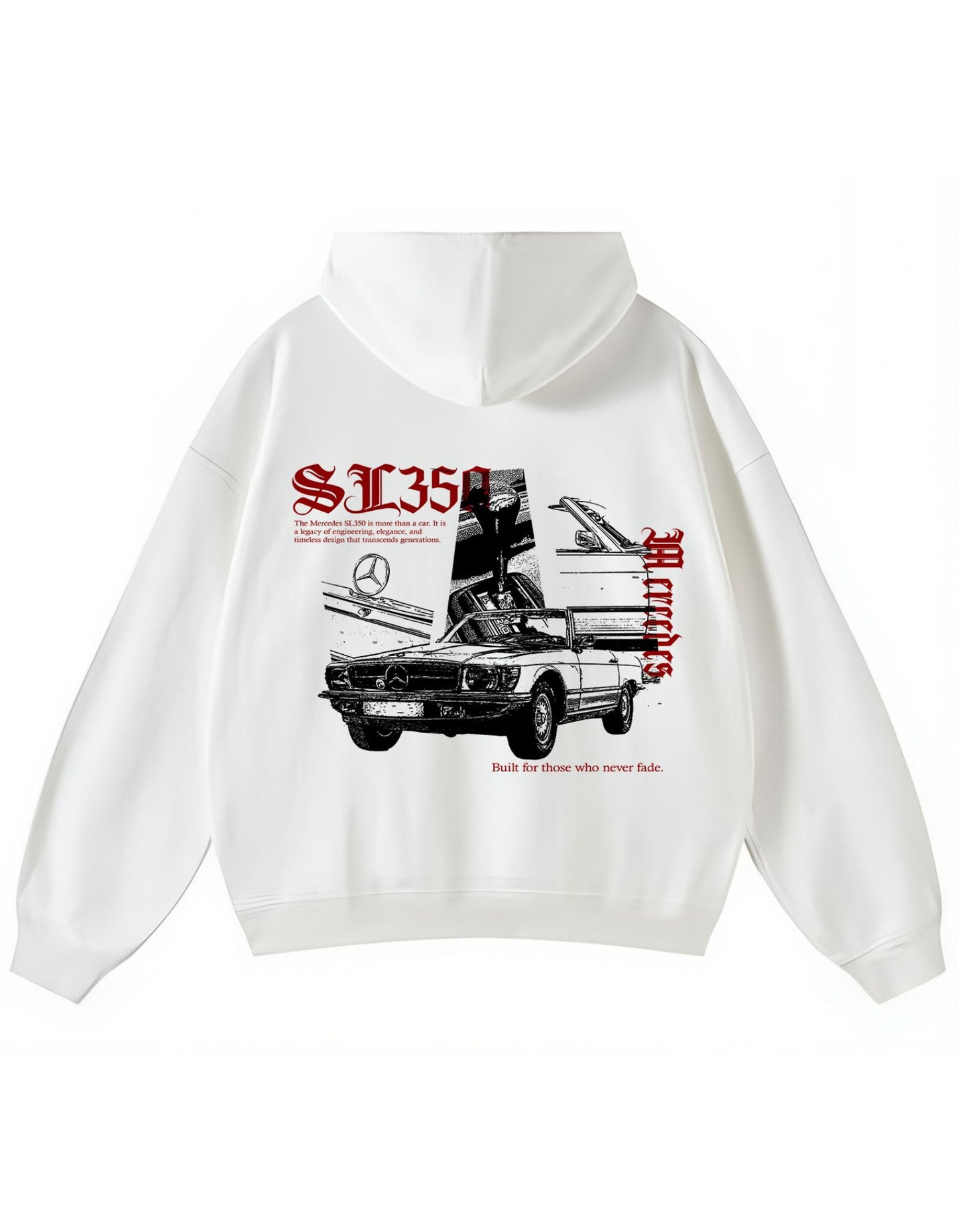 White SL350 Hoodiie