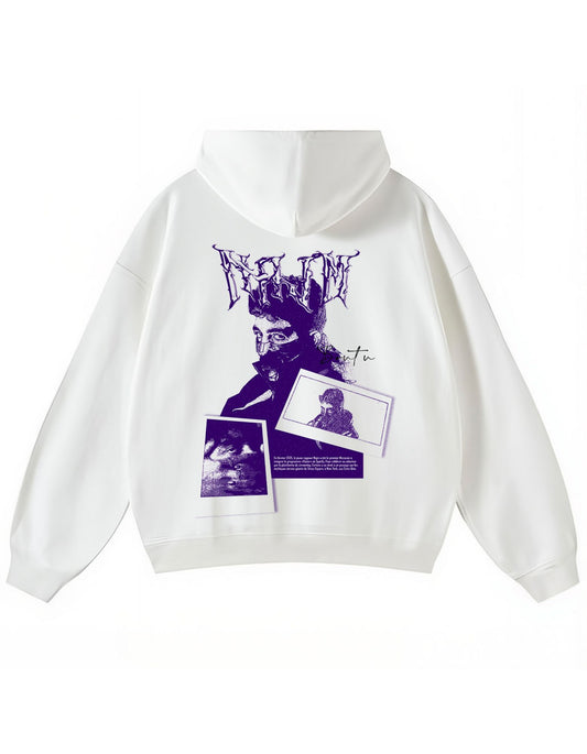 White Najm Hoodie