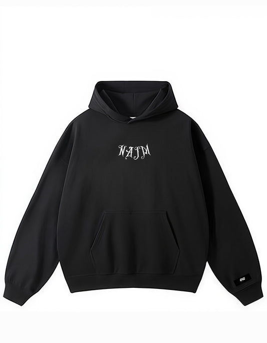 Najm Black Hoodie