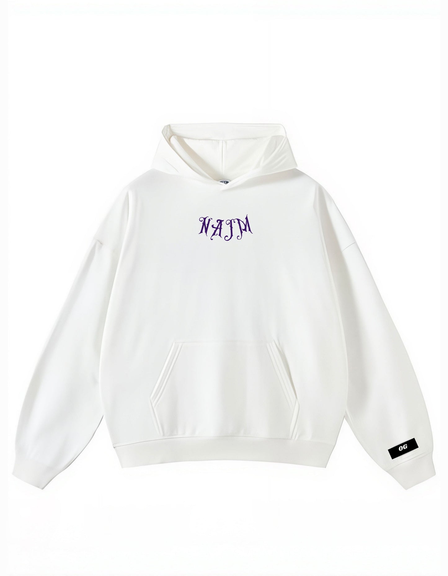 White Najm Hoodie